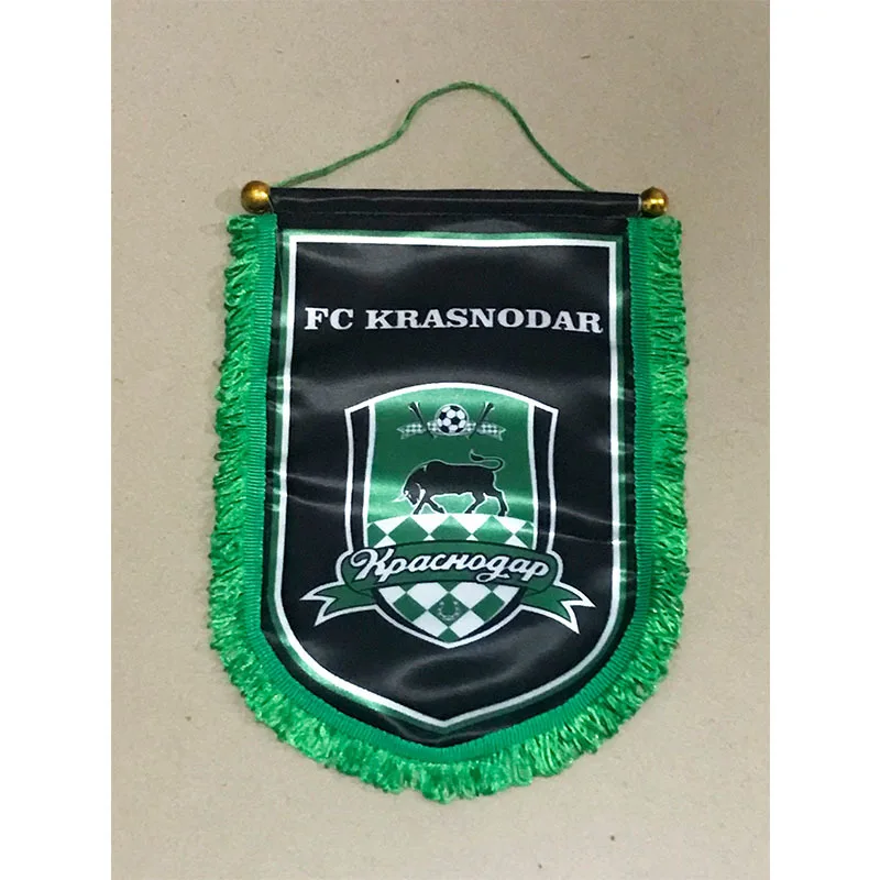 Россия FC Krasnodar 30 см* 20 см размер двухсторонние рождественские украшения для дома висящий флаг баннер подарки