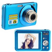 3Pcs/Lot DHL Free V600 15Mp Max 5X Optical Zoom 4X Digital Zoom Digital Camera 2.7″ Screen 720P HD Video 9MP CMOS 800Mah Battery