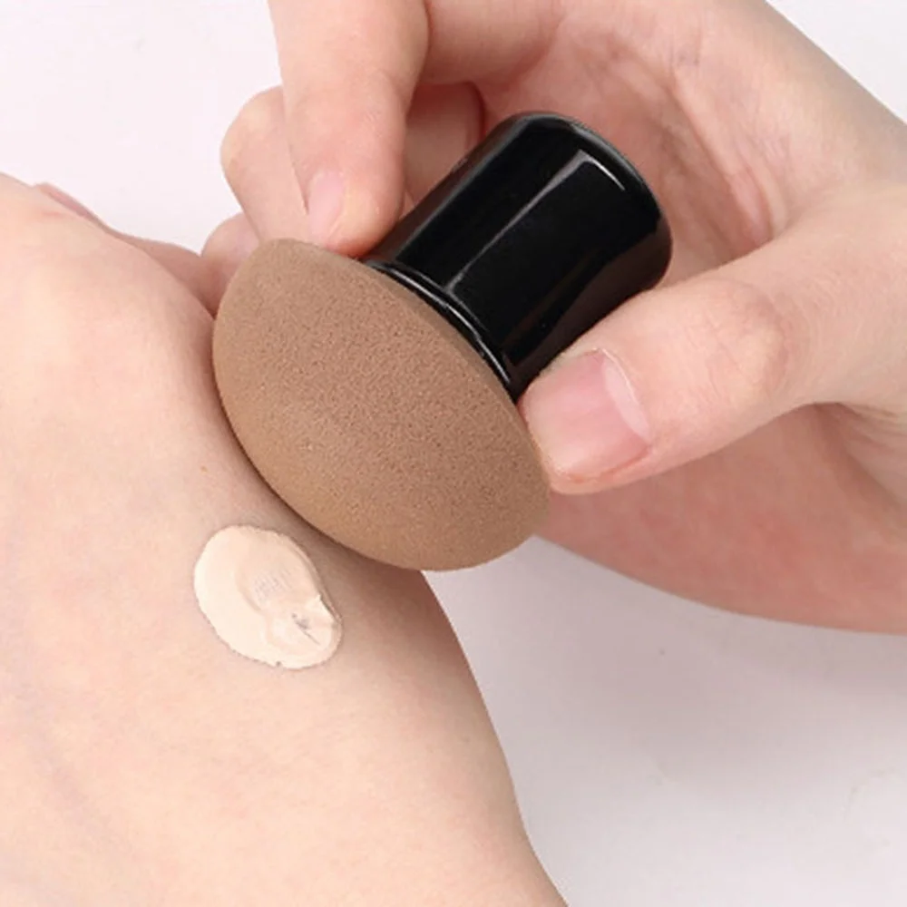 

1pc Hydrophilic Makeup Sponge Mushroom Head Cosmetic Dry Wet Dual Purpose Powder puff Foundation Powder Gourd Cosmetic Sponge