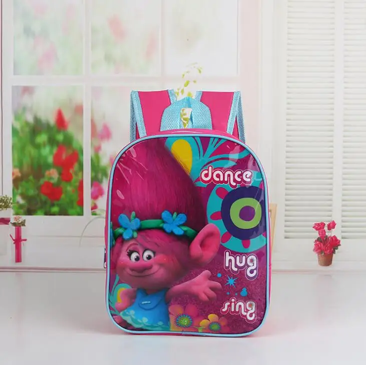 

New Cartoon Mochilas Infantil Trolls Kids Schoolbag Baby Girls Lovely Kindergarten backpacks Miraculous Ladybug Children bag