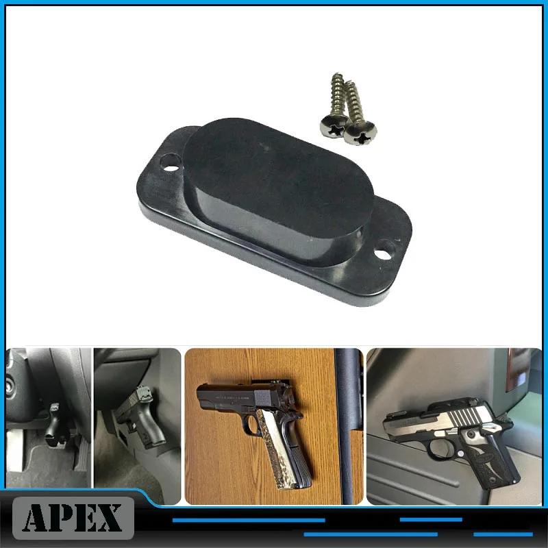 Gun Magnet Holster Magnetic gun Holder safe Organizer Pistol Vehicle Mount Car Bedside Under ... Gun Magnet Holster Magnetic gun Holder safe Organizer Pistol Vehicle Mount Car Bedside Under ...
