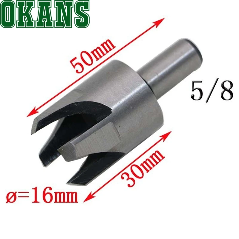 8PCS Carbon Steel Picker Knife Cork Drill Woodworking Drill Bit Claw