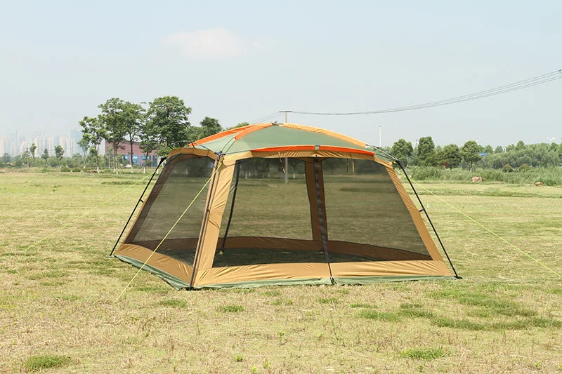 Палатки для кемпинга на открытом воздухе укрытия беседка палатка солнечное-теневое покрытие садовая беседка awming Антимоскитные штаны устойчивы к ультрафиолетовому излучению двойной слой пергола