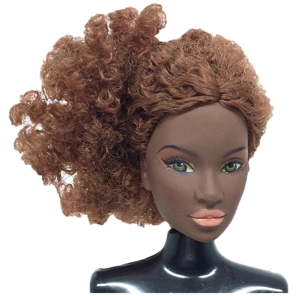 

NK One Pcs FR Doll Head For FR Dolls 2002 Limited Edition Collection Brown Hair Best DIY Gift For Girls' Doll Accessories 001Z