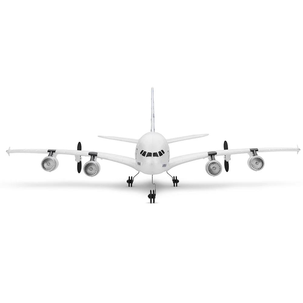 Самолет A380 с фиксированным крылом Airbus самолет дистанционным управлением модель