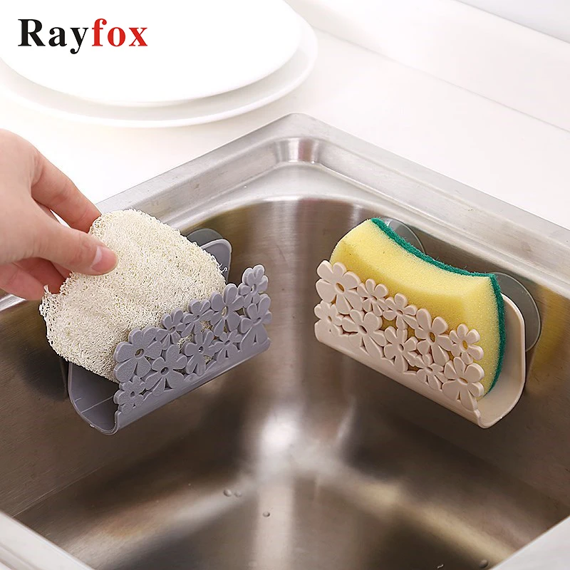 

Kitchen Gadgets Sink Suction Bathroom Sponges Holder Creative Multi-purpose Soap Storage Tools Convenient Kitchen Accessories