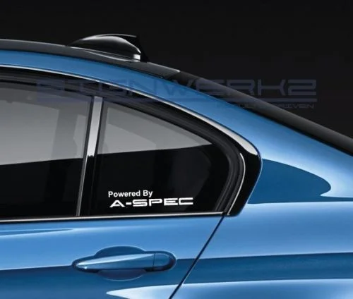 Для 2 ⑤ пара наклеек Powe By Aspec эмблема с логотипом Vtec Civic Type R Integra стайлинга