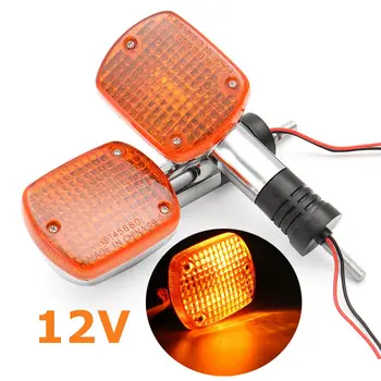 

1 Pair Motorcycle Turn Signals Blinker Light For Honda Shadow VTX Steed Rebel Magna 250 400 750