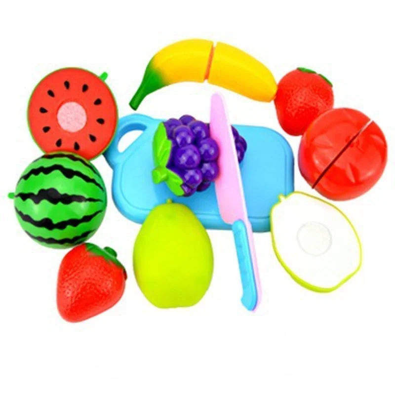 

8 Pretend Play Plastic Food Toy Cutting Fruit Vegetable Food Pretend Play Children For Children