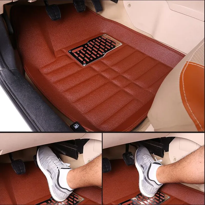 Универсальный автомобильный коврик для suzuki grand vitara 2008 jimny sx4 swift, автомобильные аксессуары, водонепроницаемый ковер, Автомобильный Ковер