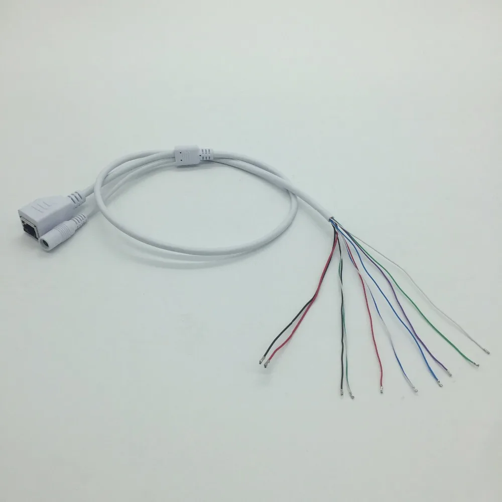 CCTV IP сеть WiFi HD камера PCB модуль видео кабель питания RJ45 Женский и DC Мужской