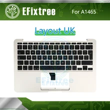 New Mabook Air 11'' A1465 Top Case With Keyboard English UK Palmrest 2013 Year EMC 2993 EMC 2471 EMC 2558