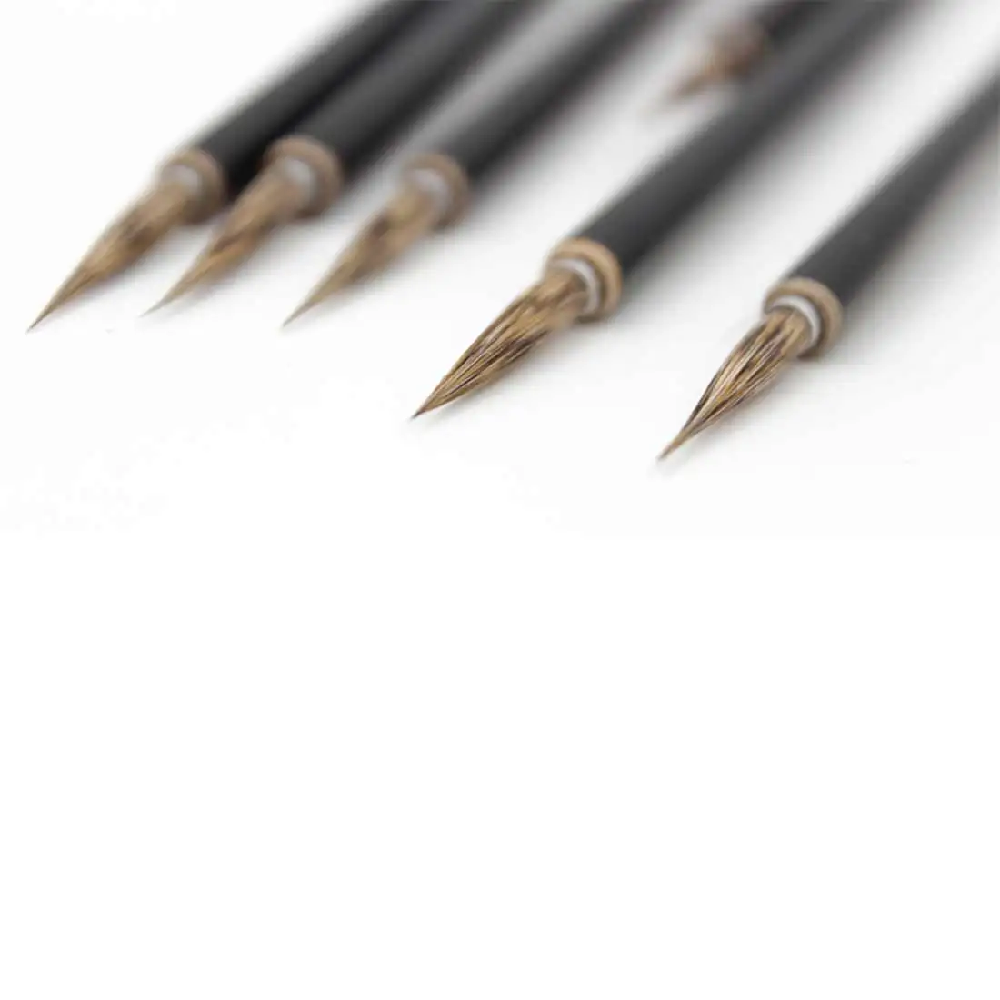 3Pcs Wolf hook line brush hook line pen artist painting supplies watercolor pen acrylic drawing line brush