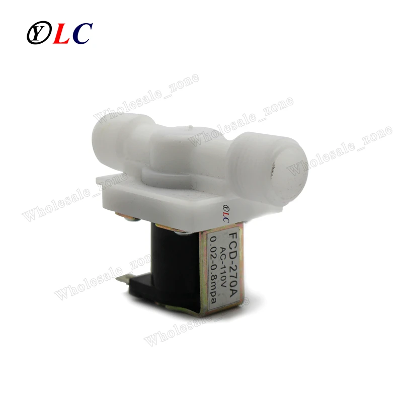 

1/2" Normally Closed Draw Off & inflow Water Electric Solenoid Valve AC 110V 220V Switch for Water dispenser ,ID=15mm,OD=20mm