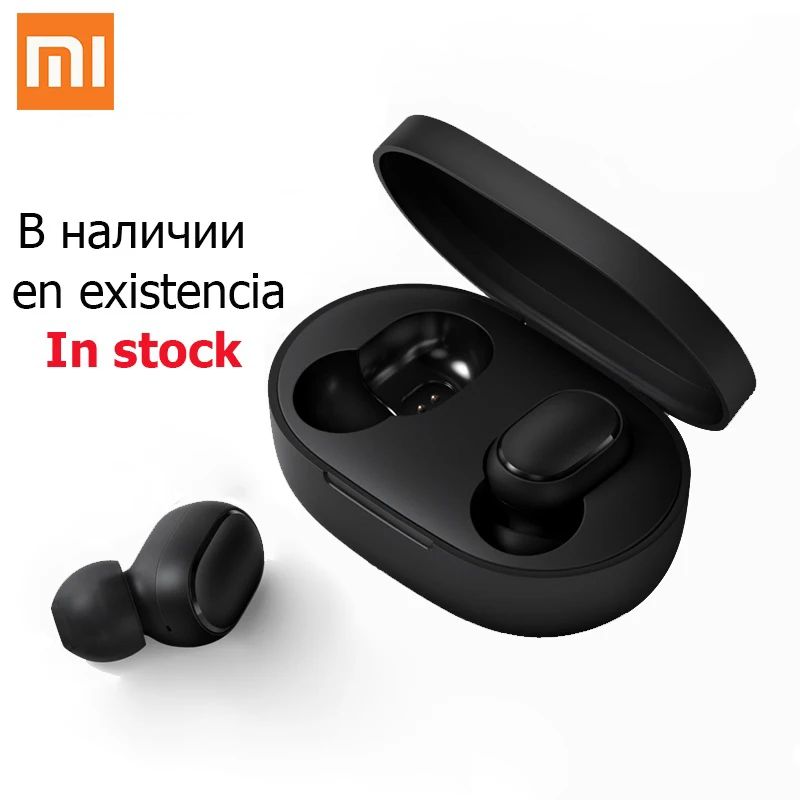Baratos Auriculares xiaomi redmi airdots xiaomi 5,0 tws auriculares mi deportes Bluetooth auriculares inalámbricos Bluetooth Auriculares auriculares