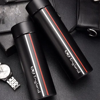 

500ML Thermos Tea Coffee Mug Stainless Steel Cups with Strainer Vacuum Flask Thermo Water Bottle Thermocup for Travel Office