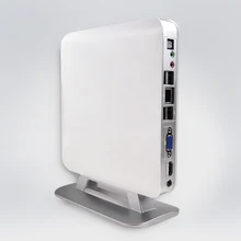 Mini PC E350D Dual Core Processor 1.6GHz Low Power Small Case 4USB Dual Display