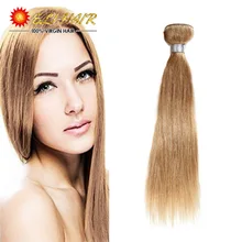 Blonde Brazilian Virgin Hair Straight 1 Bundles 27 Brazilian Straight Blonde Hair 8A Brazilian Virgin Hair Weave Straight Hair