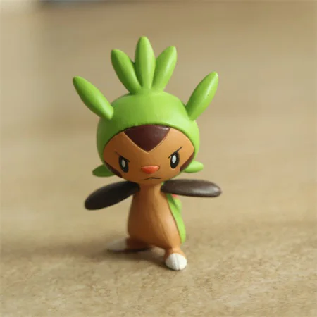 Оригинальные фигурки риолу Fennekin Torchic Chespin аниме Мультяшные экшн и игрушки