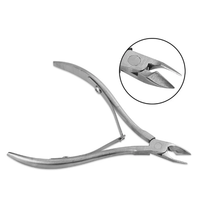 

Stainless Steel Fingernail Toenail Cuticle Nipper Trimming Nail Clipper Cutter Cuticle Scissor Plier Manicure Tool