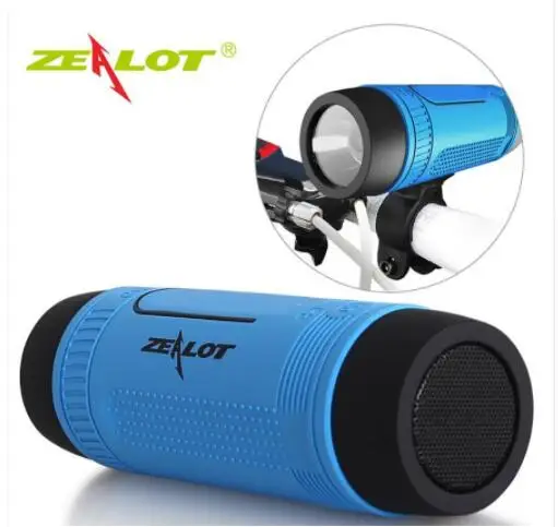 Zealot S1 Bluetooth динамик открытый велосипед портативный сабвуфер бас беспроводной s