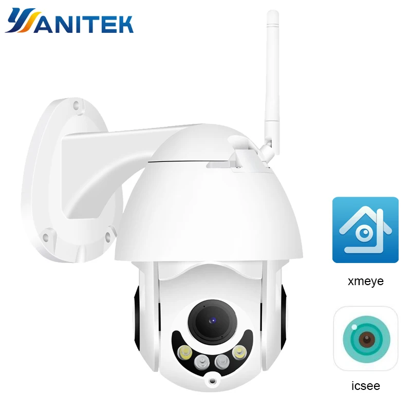 1080P 2MP Супер Мини PTZ скоростная купольная Беспроводная IP камера WiFi 1080P CCTV IR 30m Onvif наружная камера безопасности двухсторонняя аудио IMX307