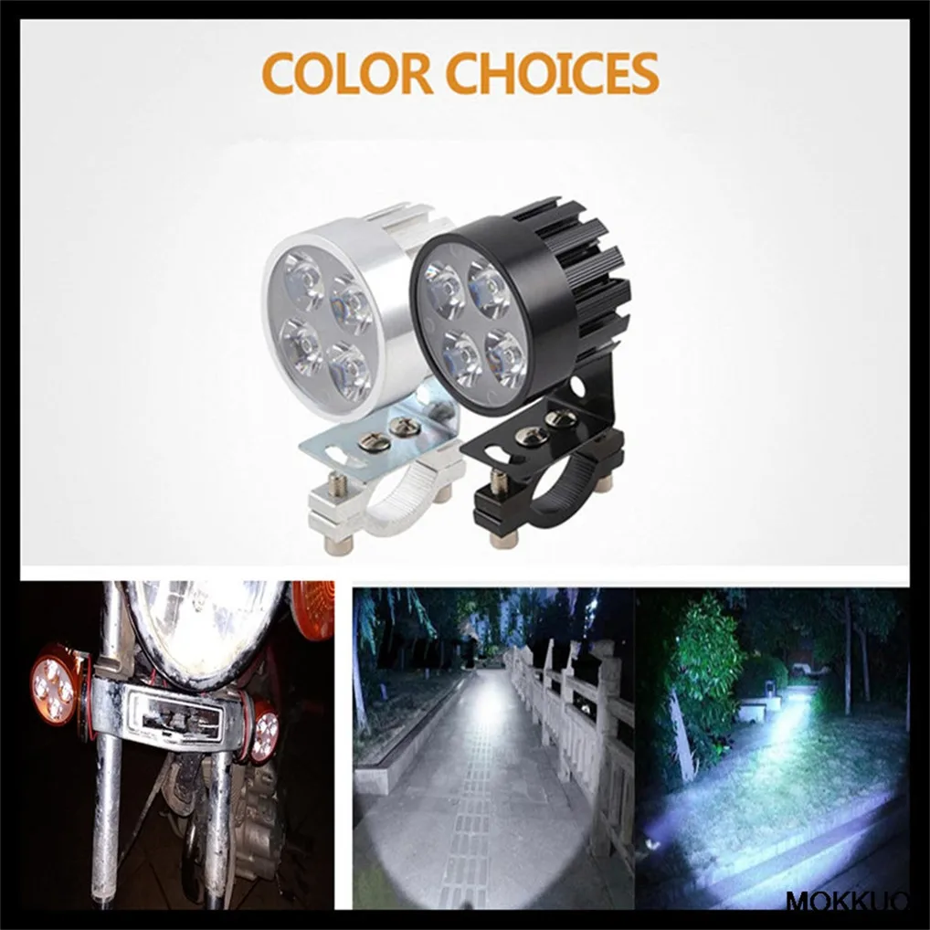 

2pcs LED Motorcycle Headlight Headlamp lamp Bright head Light Bulb for YAMAHA WR250R X SEROW225 250 TTR125 L E TTR250
