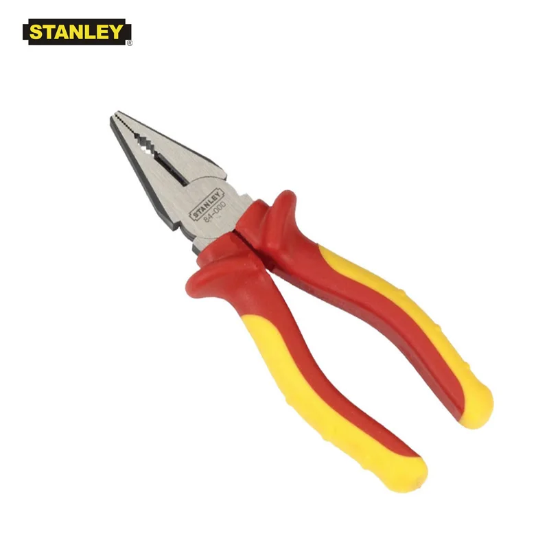Stanley 1 piece 6.5 7 8 inch combination pliers with VDE 1000V insulated handle electrical tools forged Cr V steel FatMax AliExpress