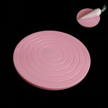 Cake Tools 360 Revolving Cakesugar Craft Turntable Sugar Craft Decoration Stand Cake Swivel Plate Platform Baking Tools