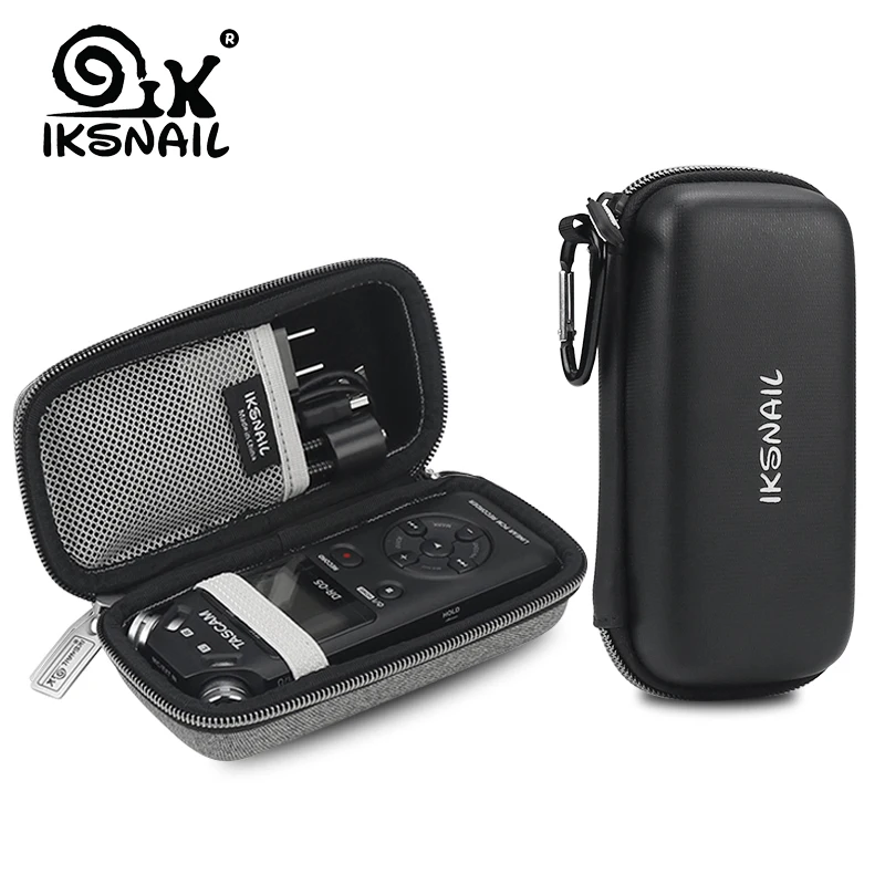 Portable Digital Recorder Hard CASE fits TASCAM DR-05 Version 2//1 by Caseling - Includes Mesh Pocket for Accessories