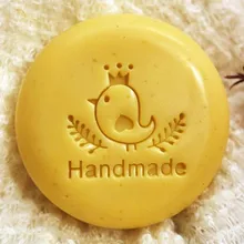 Корона птица ручной работы прозрачный мыло штамп животный узор штамп для изготовления мыла акриловая часть на заказ