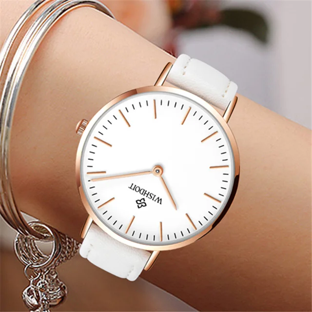 

2019 NEW Fashion Women Watches Leather Female Quartz Watch Ladies Elegant Dress Wristwatches Analog Clock Relogio Feminino Gift
