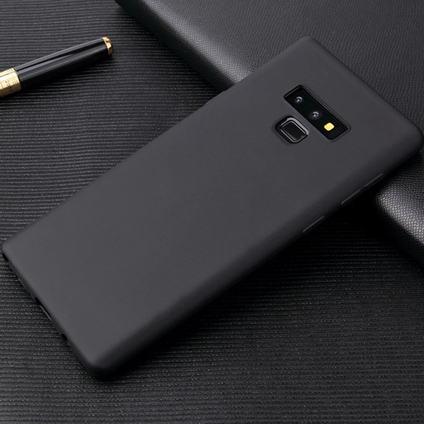 Phone Case for Samsung Galaxy S8 S9 Plus Note8 Note9 A5 A6 A7 A8 2018 J7duo Cell Case Shell Protection Black Mobile Phone Cover (5)