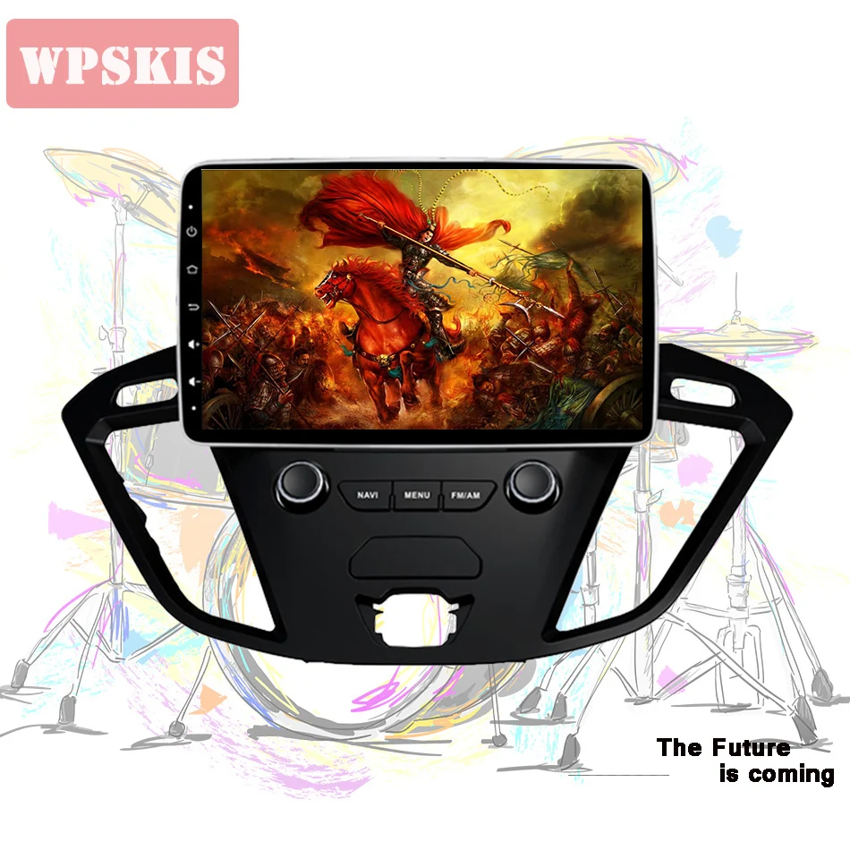 

8 Core Android 10.0 Car DVD For Ford Custom/Tourneo/Transit 150/250/350/350HD 2013-2018 Auto Radio Stereo GPS Navi 9" IPS System