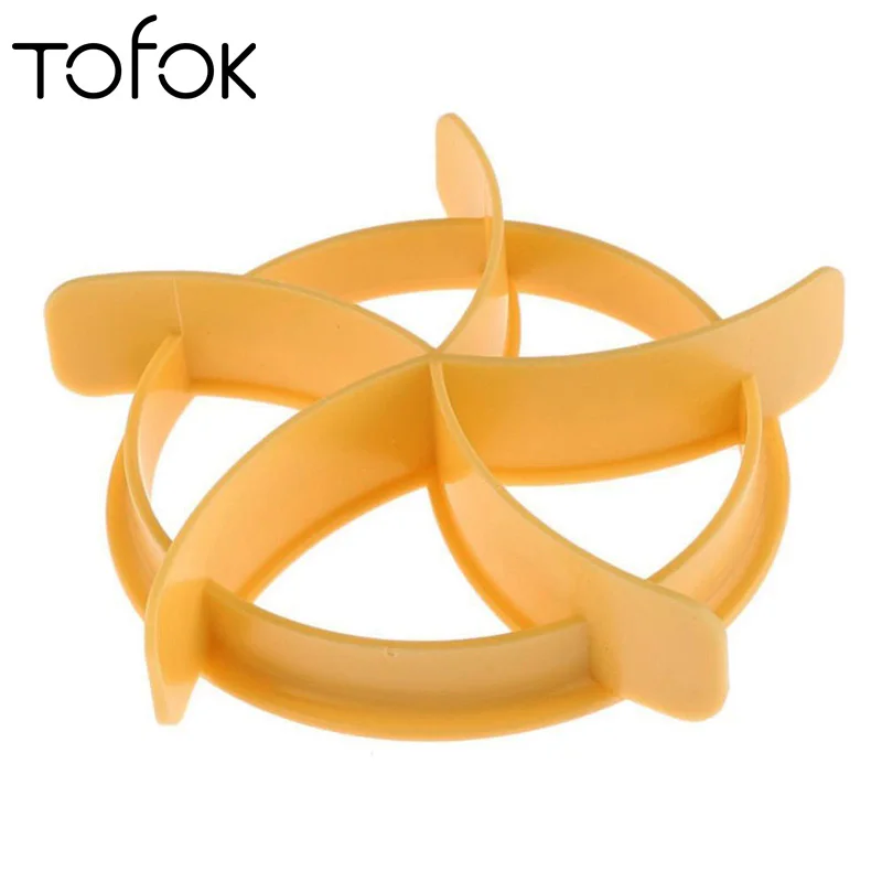 Tofok Пластиковая форма для печенья Кондитерский Резак ролик сделай сам тесто