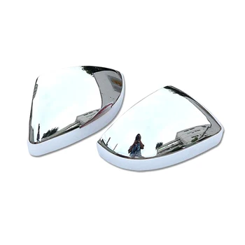 

For Jaguar F-Pace f pace X761 2016 2017 ABS Chrome Rearview Mirror Cover Trim 2pcs