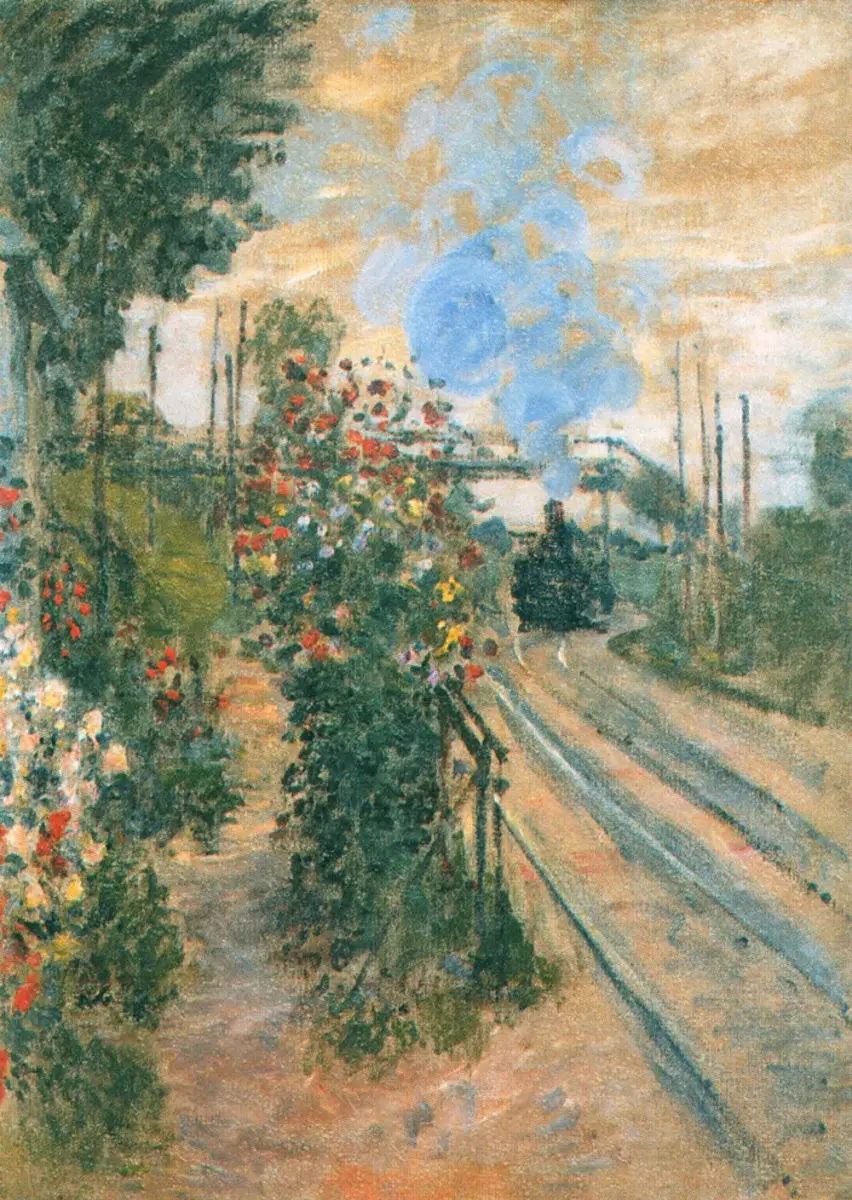 

100% handmade Claude Monet Oil Painting Reproduction on Linen canvas,arriving-at-montegeron(1),museum quality,Free DHL Shipping