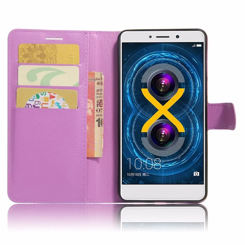 For Huawei BLL-21 Case 5.5 inch Wallet PU Leather Back Cover Phone Case For Huawei GR5 2017 BLL-21 Case Flip Silicone Bag (9)
