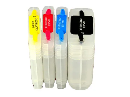 (4 PCS ) refillable 4color ink cartridge for HP 10 without ink use For HP Business Inkjet 1700
