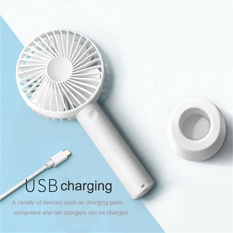 

Usb Charging Portable Handheld Electric Fan Air Conditioner Cooler Cooling Fan Summer Desk Table Cooling Mini Fans Outdoor Gift