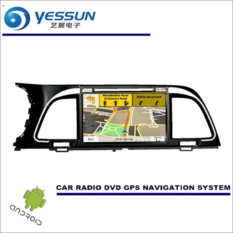 Sale YESSUN Wince / Android Car Multimedia Navigation System For Kia K4 2014~2017 / CD DVD GPS Player Navi Radio Stereo HD Screen 2