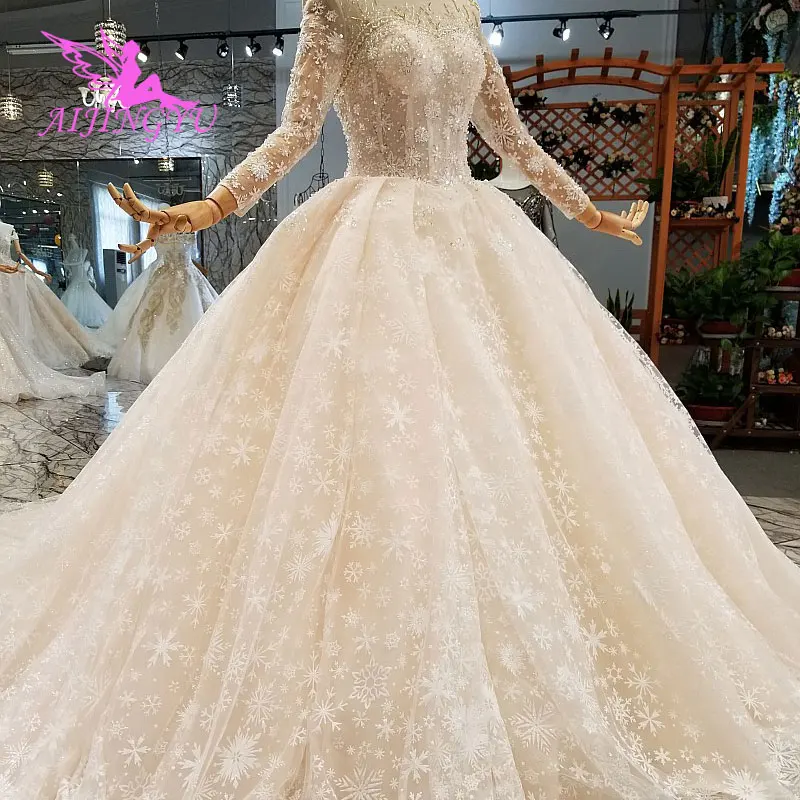 Aijingyu Autentico Vestido De Novia Hawaiano Novia Turco De Talla Grande Africano Hecho En Turquia De Lujo Vestido De Dubai Vestidos De Boda Iniwiu