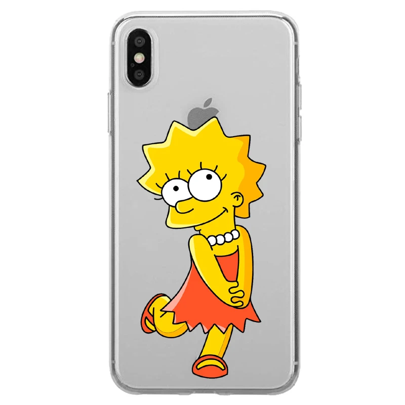 Чехол из ТПУ для iPhone 11 11Pro 5S SE 6 XS Max 7 8 Plus XR divertido Fundas de silicona de alta calidad