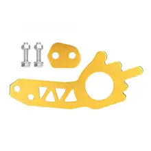 Алюминиевый сплав автомобильный универсальный передний/задний буксировочный крюк набор подходит для большинства автомобилей буксировочное кольцо авто буксировочные инструменты