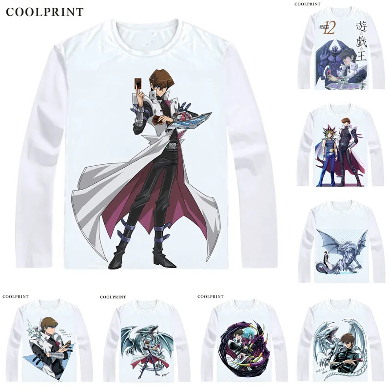 Футболка Kaiba сэто Кайба футболка Yuu Gi Ou Yu Oh King of Games Повседневная Винтажная с