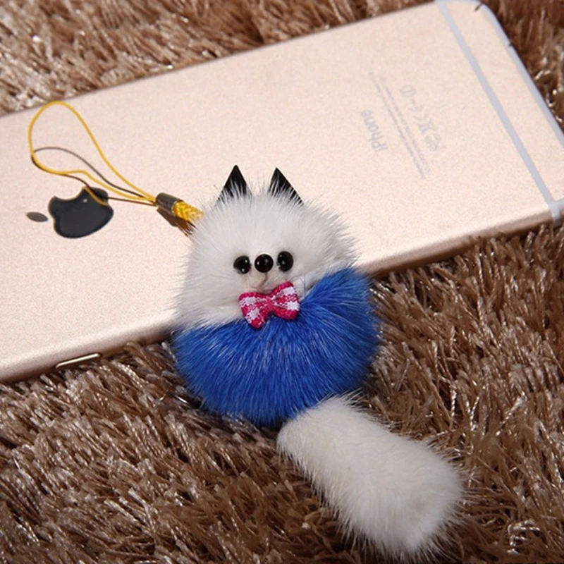 かわいいアヒルファジーwuzzyチャームソフトぬいぐるみミンクの毛皮素敵なアヒル小さなパンダキーホルダーキーリング用電話バッグペンダント漫画の人形 Key Ring Keychain Key Ringpanda Keychain Aliexpress