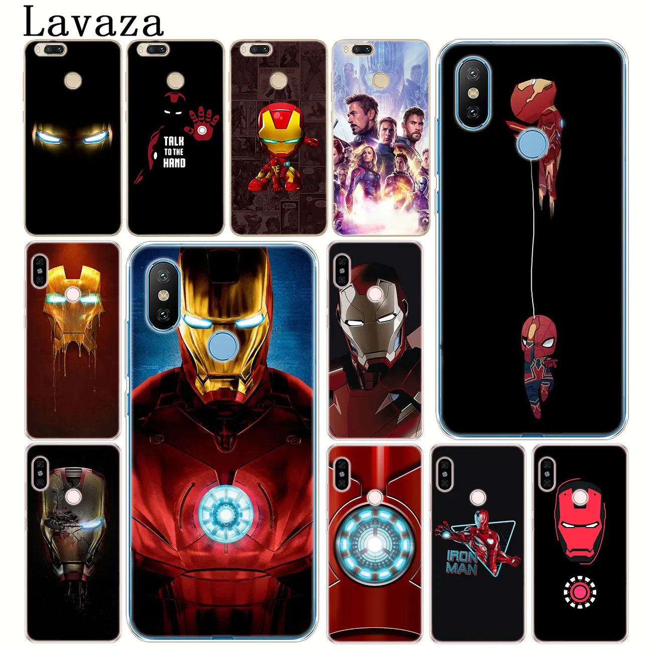 

Lavaza IronMan Iron Man Marvel Hard Phone Case for Xiaomi Redmi k20 7A 6A 4A Note 7 5 6 Pro 4 4X Plus Cover
