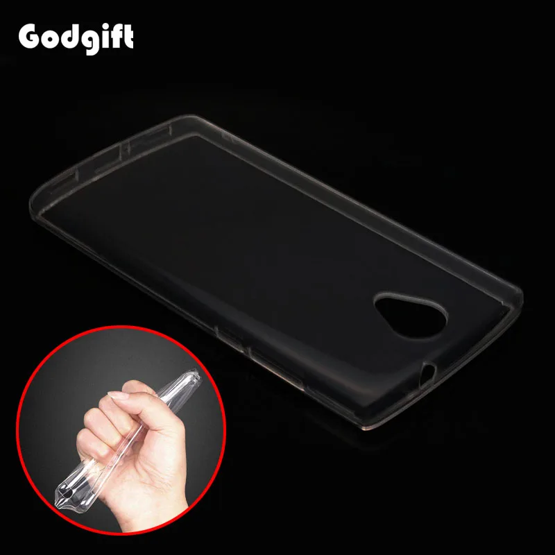 

GodGift Homtom HT7 Case Cover Transparent TPU Soft Cover Phone Case For Homtom HT7 / Homtom HT 7 Cover Case