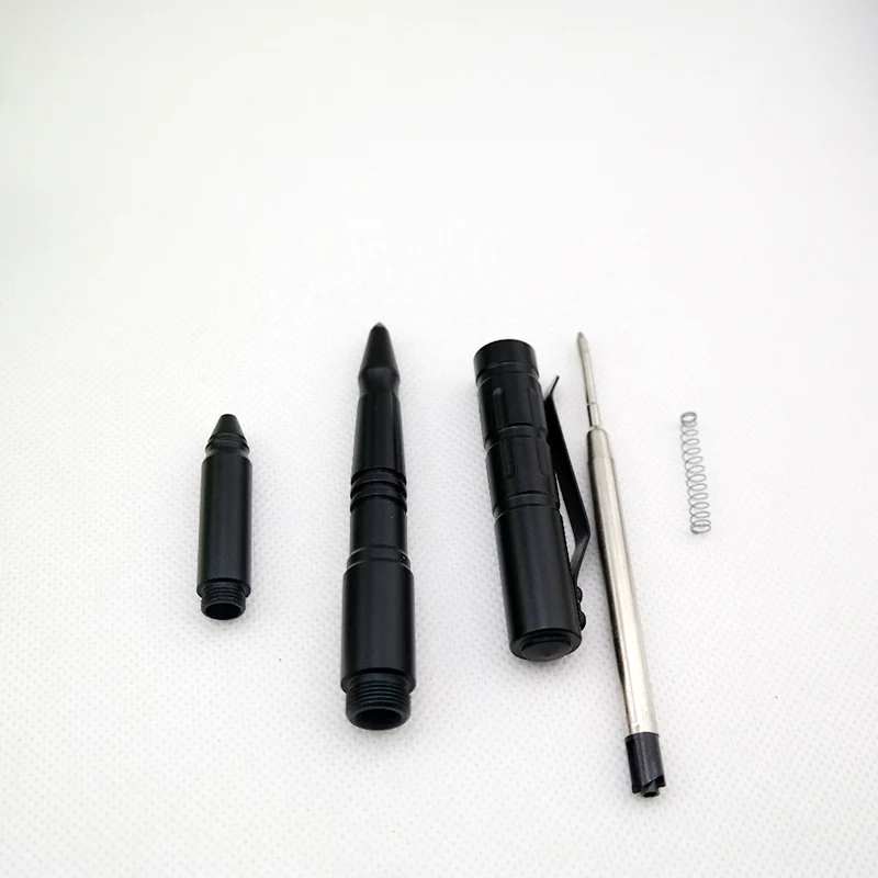 Tactical Pen Self Defense Supplies 4 pcs Military Tungsten Steel Security Protection Pens Personal Survival Defense Tool