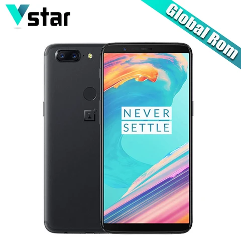 Original OnePlus SmartPhone 6 01 inch AMOLED Screen 6GB 64GB Snapdragon 835 Octa Core 1080x2160P Fingerprint Oxygen